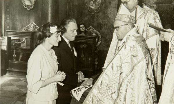 Zyczkowski  slub z Teresa Heydel Norbertanki 4 04 1959.jpg